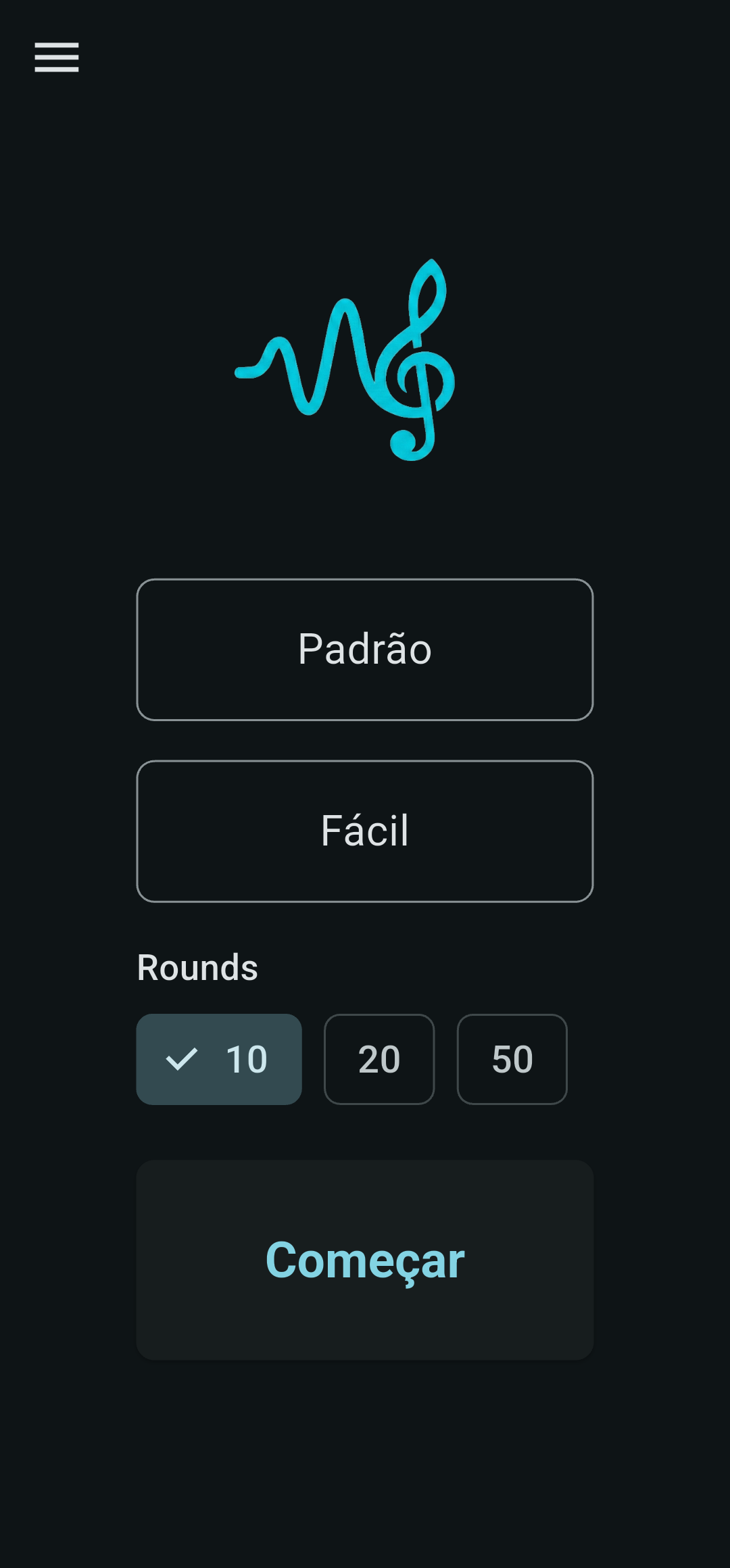 Tela inicial do app Enem Nota Mil